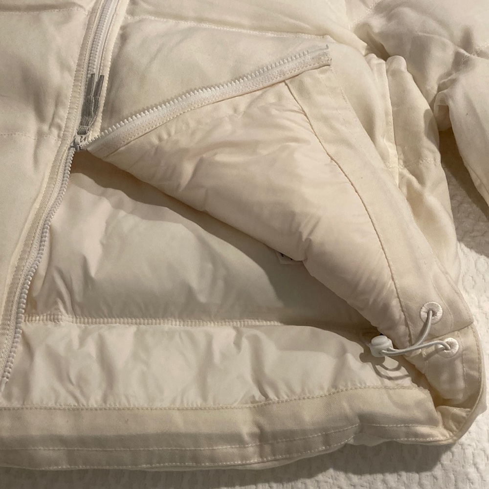 NWT Allbirds Cream Trino Puffer Jacket XL - Picture 9 of 15